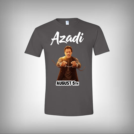 Imran Khan Azadi Half Sleeves T-shirt
