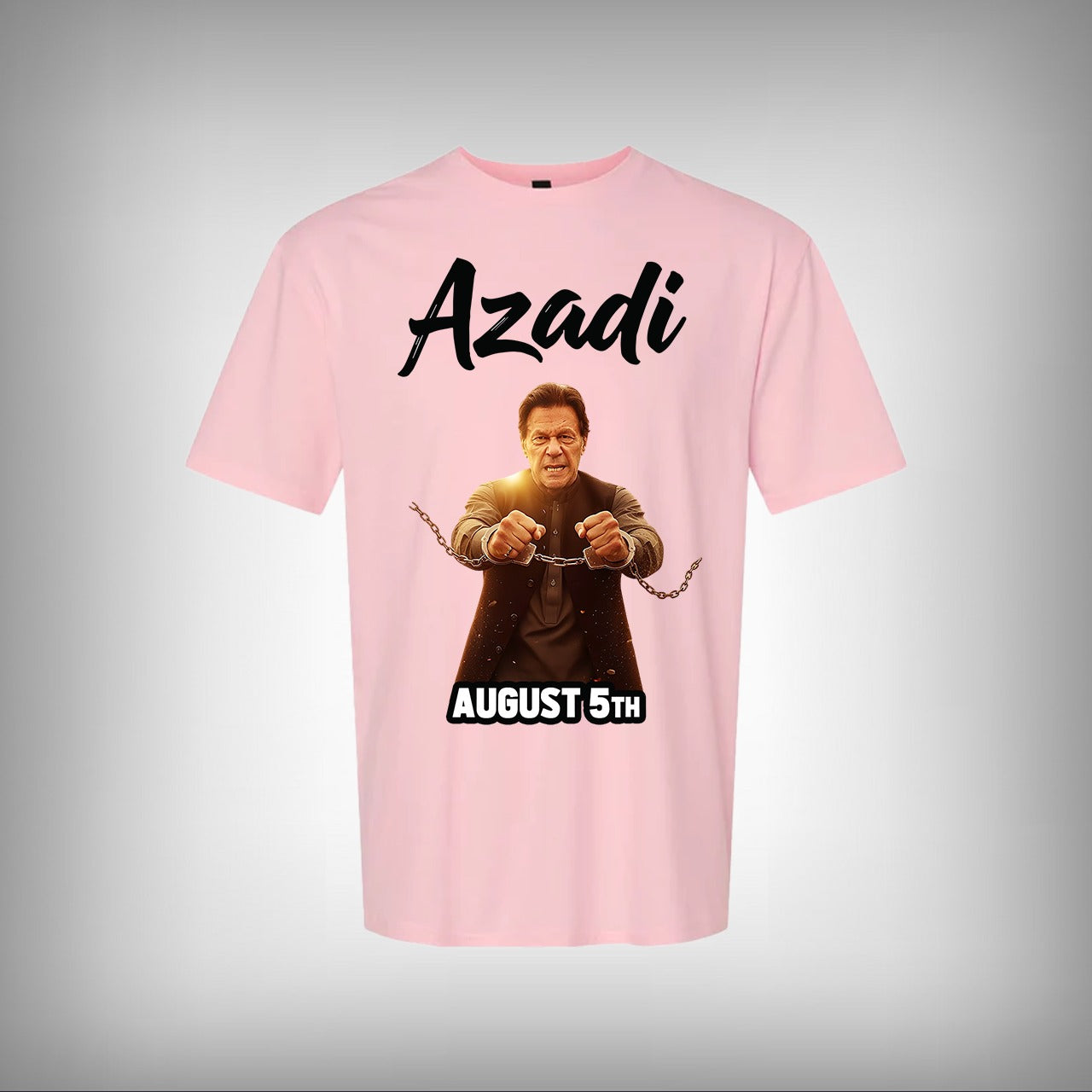 Imran Khan Azadi Half Sleeves T-shirt
