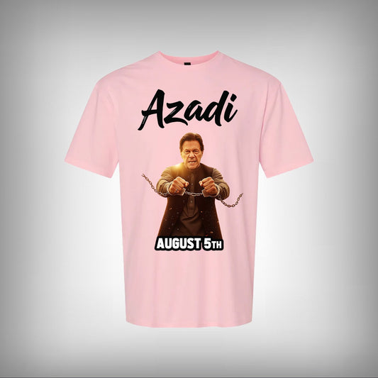 Imran Khan Azadi Half Sleeves T-shirt