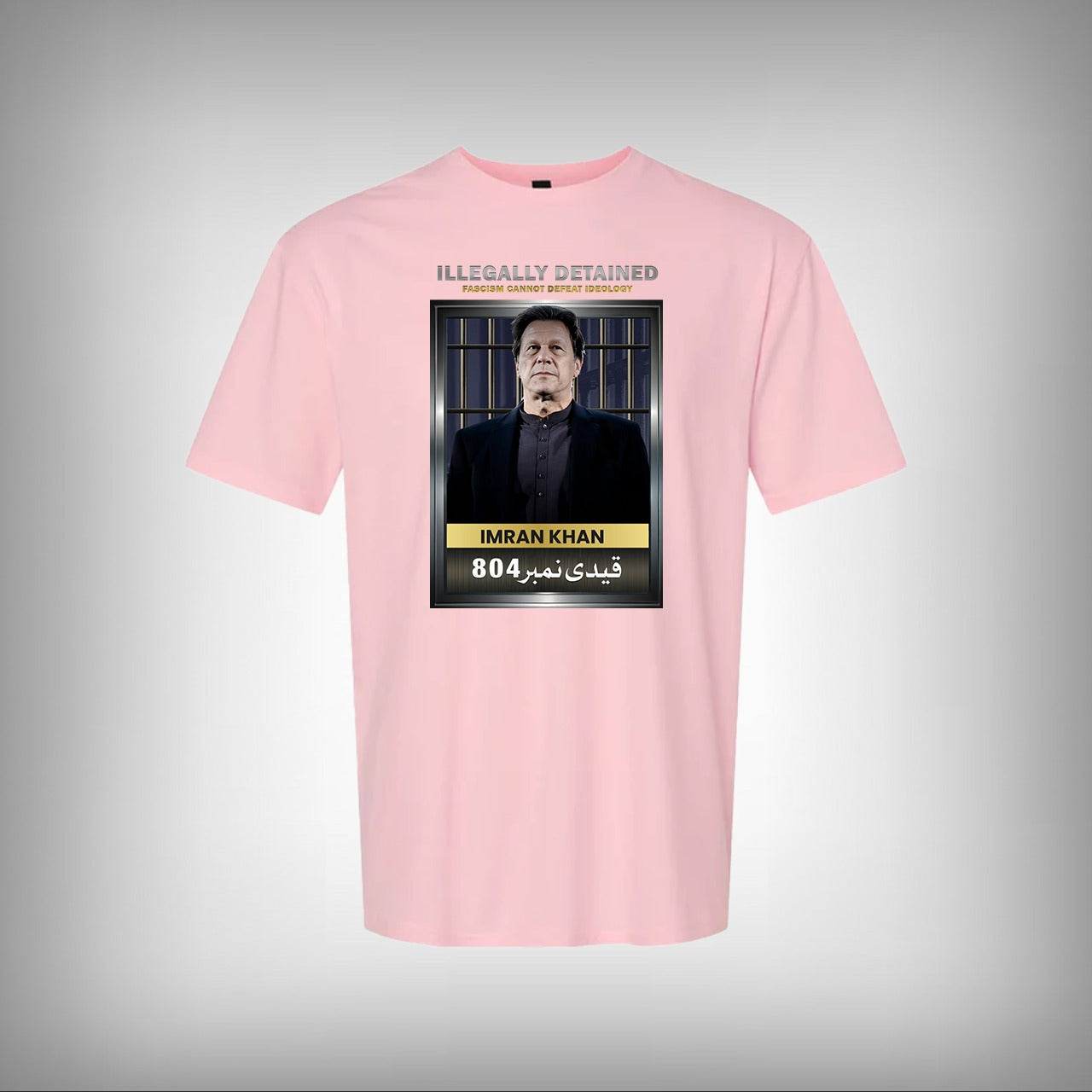 Fascism Cannot Defeat Ideology Half Sleeves T-shirt