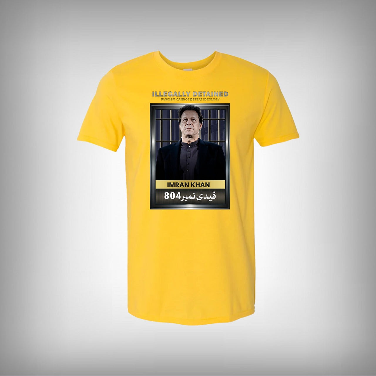 Fascism Cannot Defeat Ideology Half Sleeves T-shirt