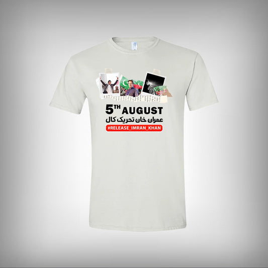Imran Khan Protest Call Half Sleeves T-shirt