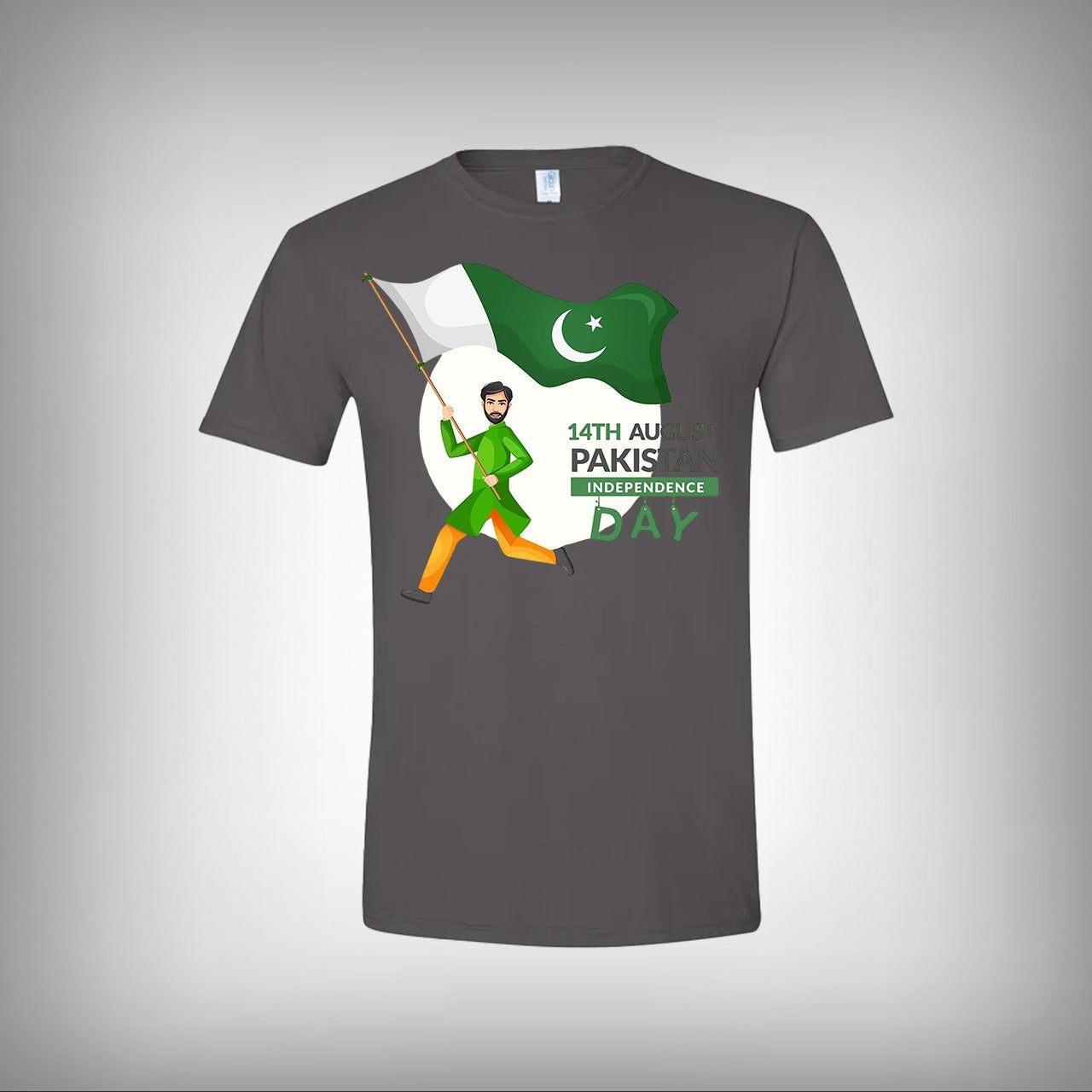 Pakistan Independence Day Half Sleeves T-shirt