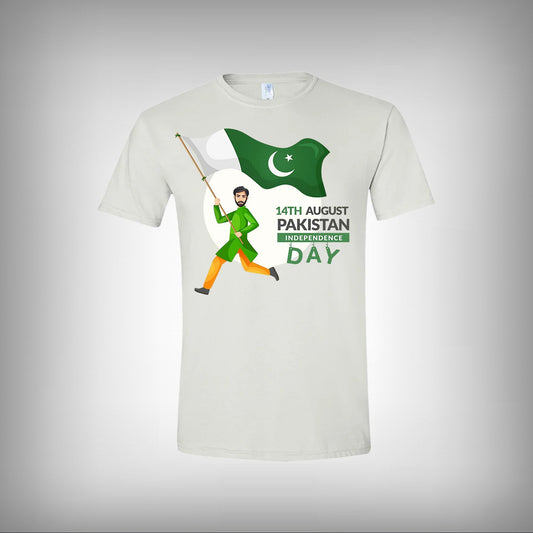Pakistan Independence Day Half Sleeves T-shirt