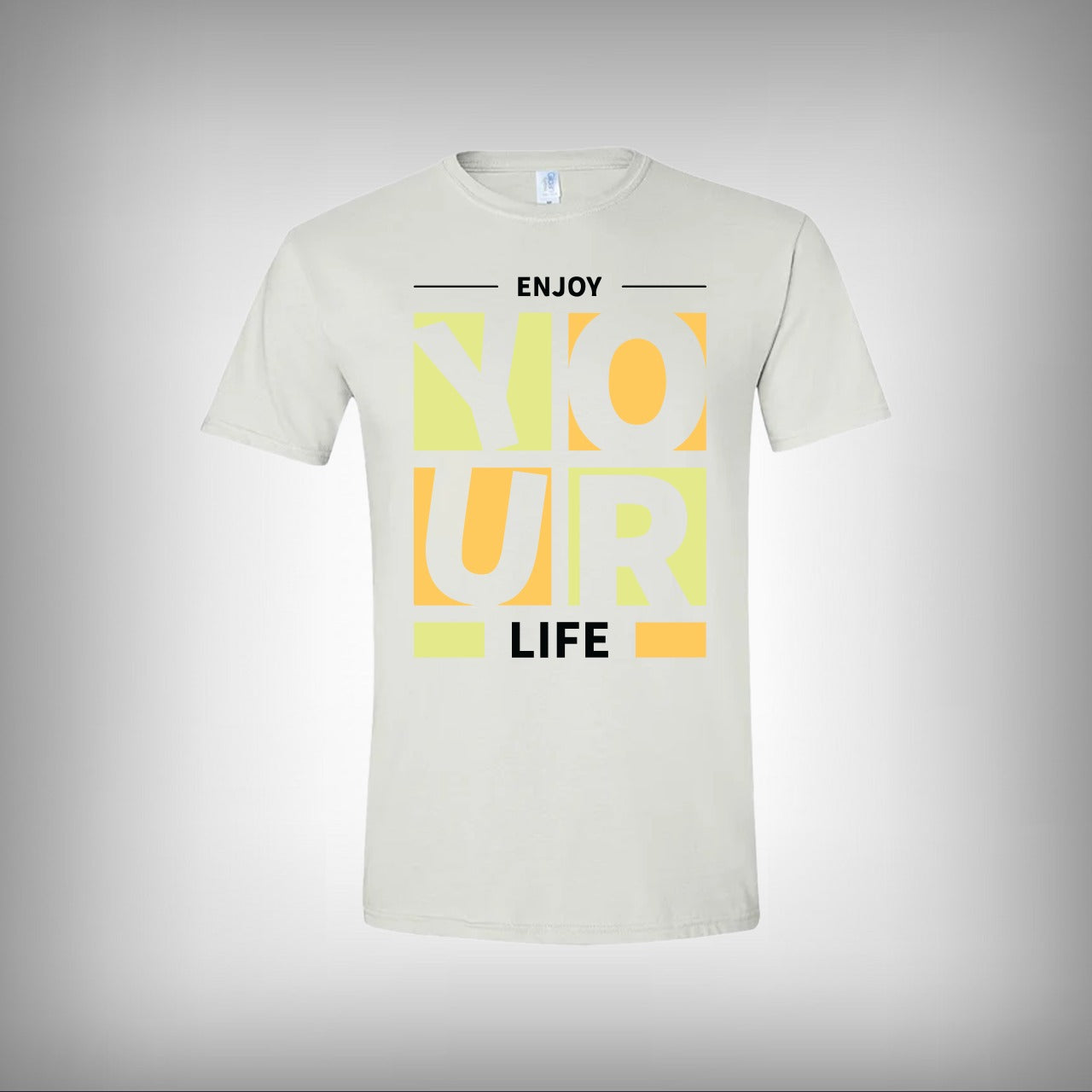 Enjoy Your Life Half Sleeves T-shirt