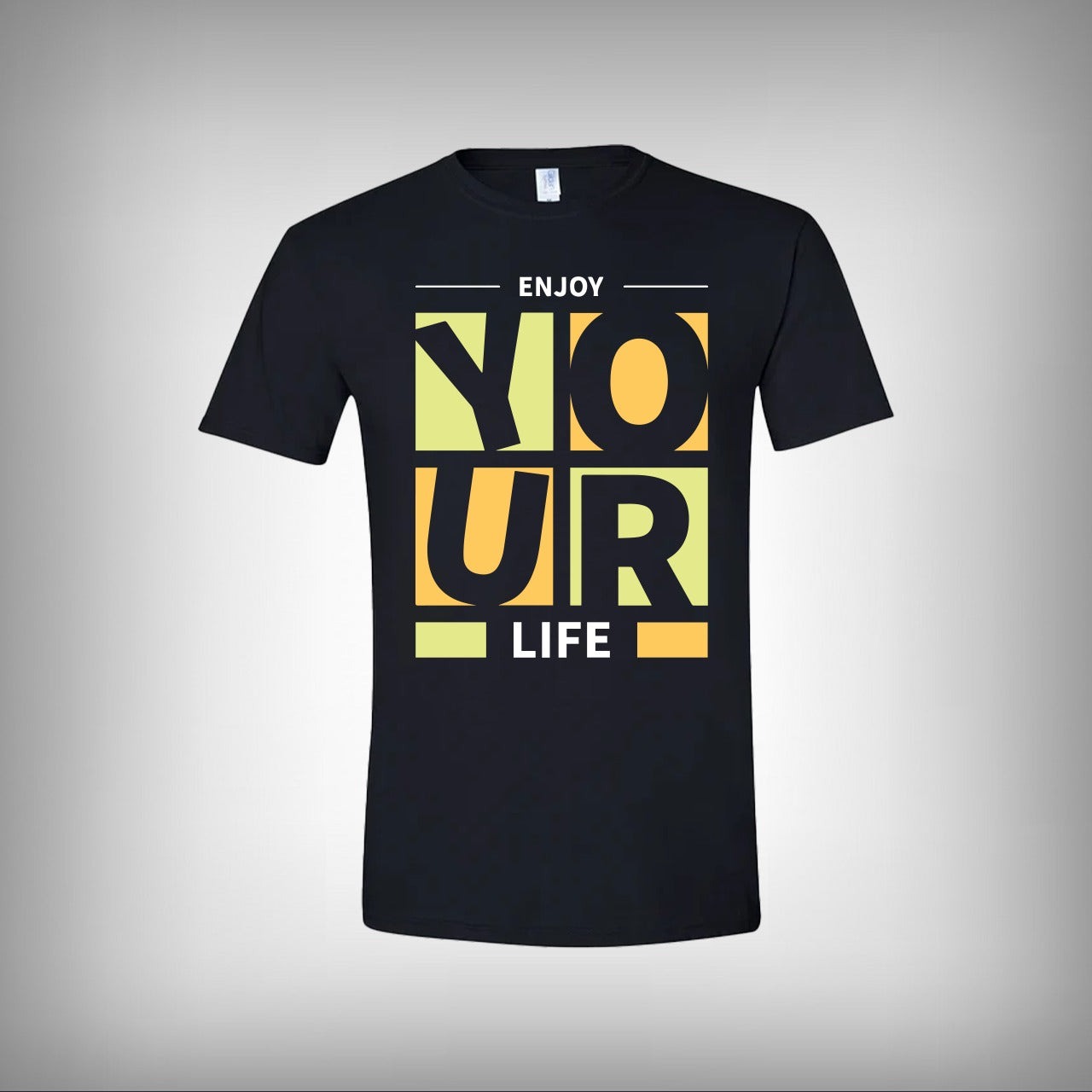 Enjoy Your Life Half Sleeves T-shirt