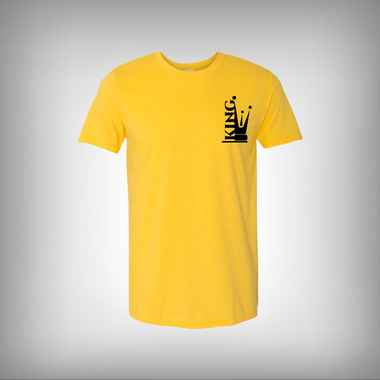 King Badge Half Sleeves T-shirt