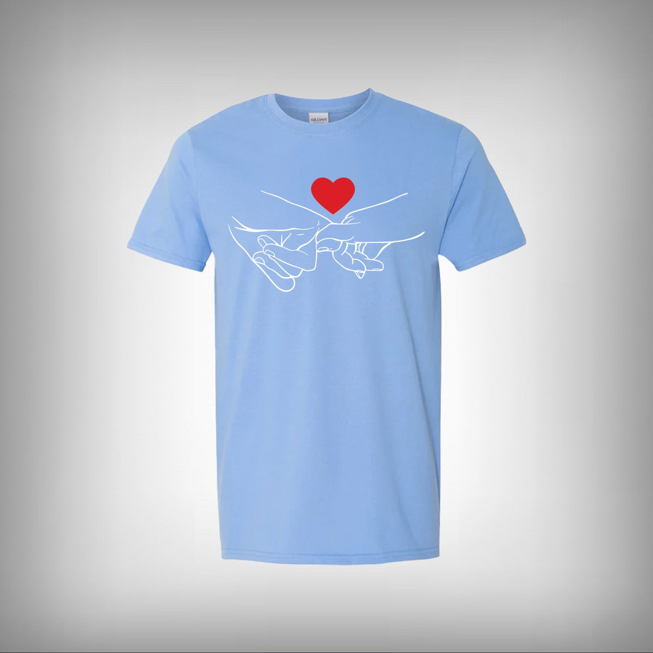 Love Hands Half Sleeves T-shirt