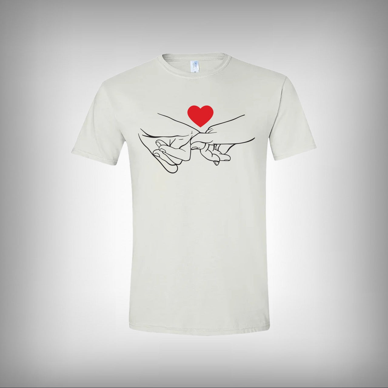 Love Hands Half Sleeves T-shirt