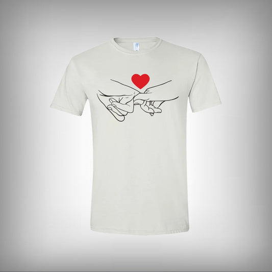 Love Hands Half Sleeves T-shirt