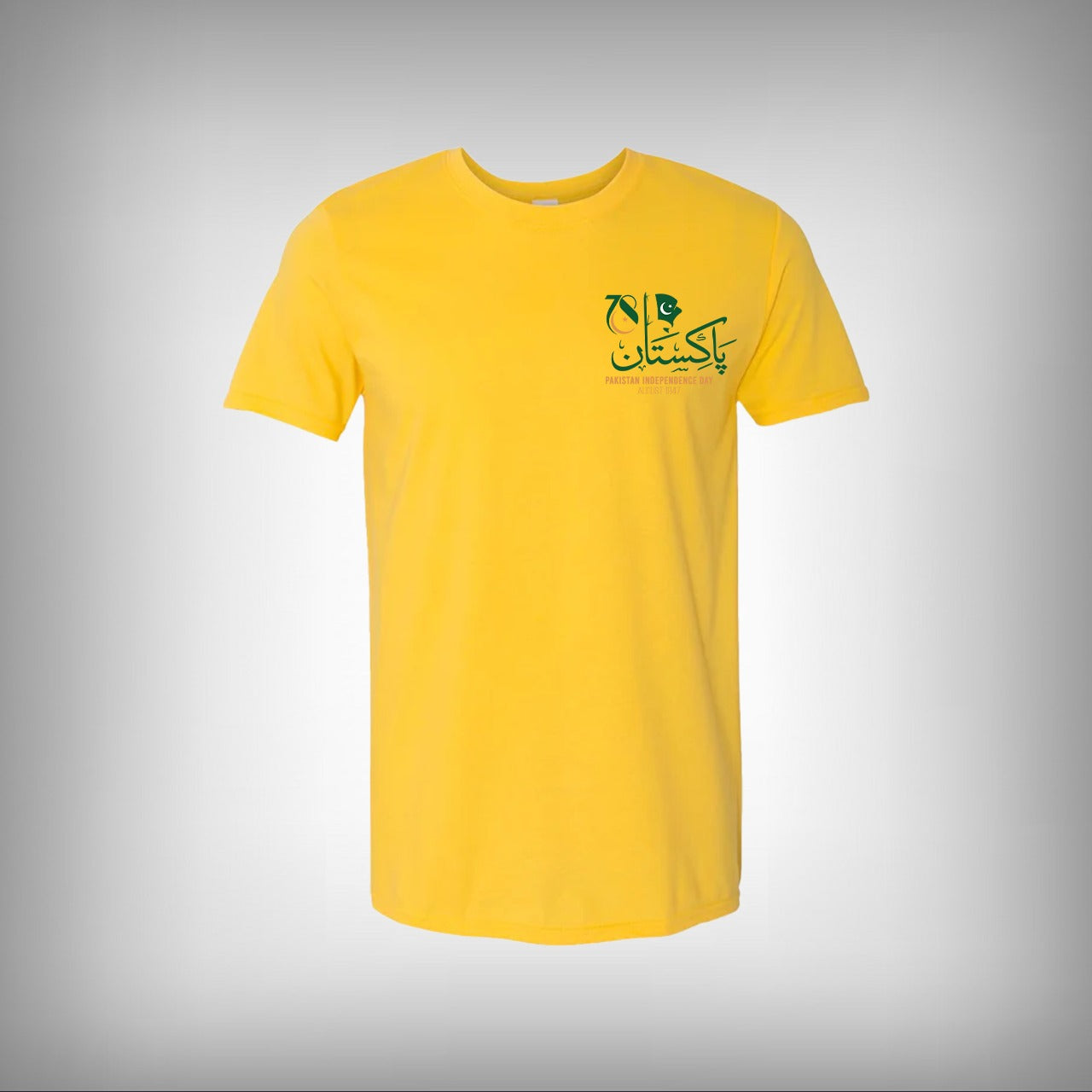 Pakistan 78th Independence Day Half Sleeves T-shirt