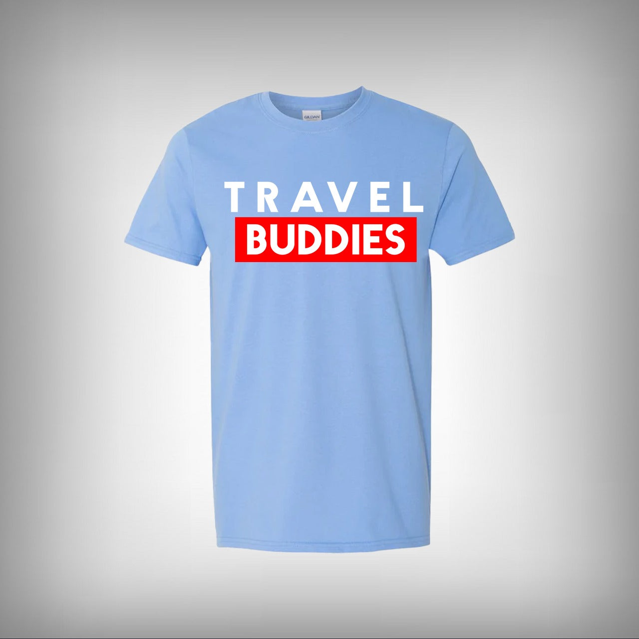 Travel Buddies Half Sleeves T-shirt