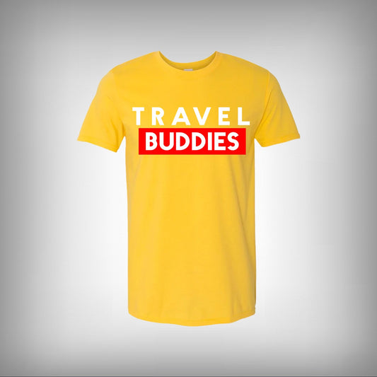 Travel Buddies Half Sleeves T-shirt