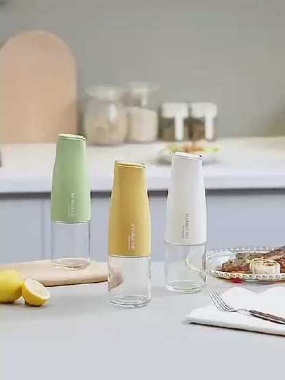 500ml Oil Storage Bottle with Box Packing – Refillable Cooking Oil Container in Random Colours